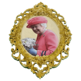 Photo frames the queen