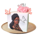 Cube cake African