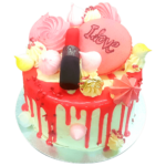 Lipstick Tango Cake