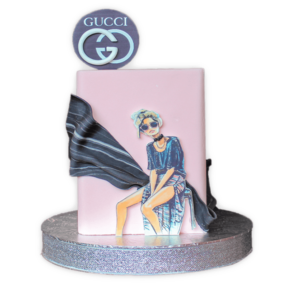 Gucci theme cake. - Cakes By Nadia Glasgow