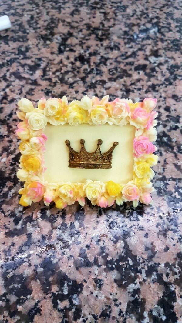 Monarchy chocolate frame 2